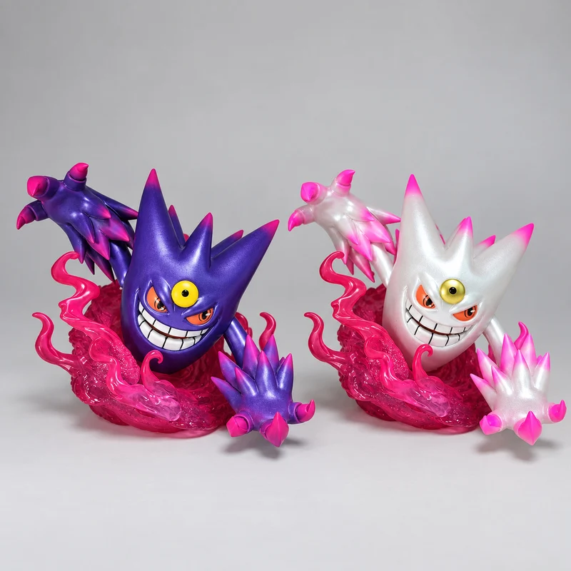 パレットタウンのポケモンペット、ゲンガー-光るフィギュアモデル、コレクションアイテム、ギフト