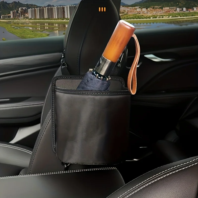Imagen 4: Bolsa colgante para coche de gran capacidad, para máximo espacio de almacenamiento y organización, 1 ud.