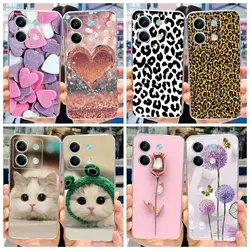 For Xiaomi Redmi Note 13 Pro 4G Case Fashion Leopard TPU Silicone Soft Fundas For Xiaomi Redmi Note 13 Coque on Note13 4G Bumper