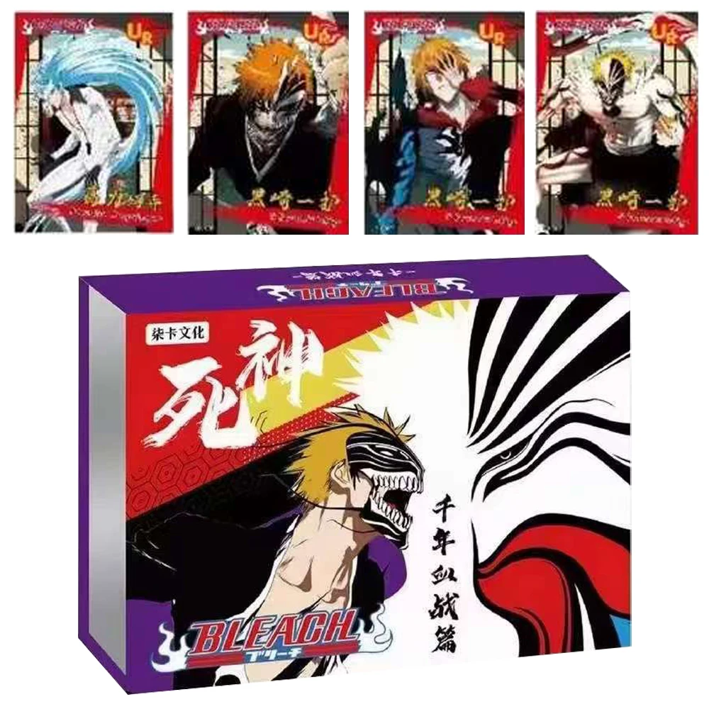 

2024New Japanese Anime Bleach Collection Card Characters Limited Rare Games Card And Children's birthday party gift card