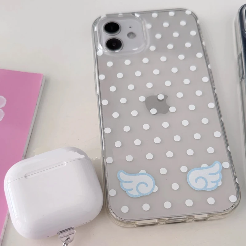 Korean Ins Vitality Star Collage Wings Phone Case For Samsung A36 A26 A56 A16 A55 A35 A25 A15 A54 A34 A24 A14 A13 A53 A33 Cover - náhled 4