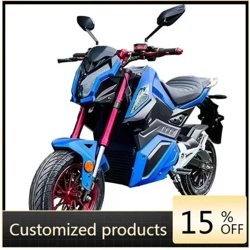 

Luyuan90kmh Electric Motorcycle Z6 High Speed 72v Double Disk Electric Motorcycle For Adults