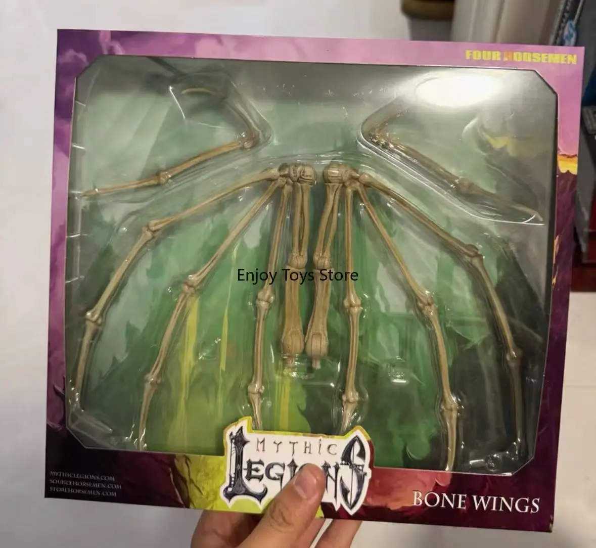 

In Stock: Four Horsemen Mythic Legions All-Stars 6 Bone Wings Accessory Pack, 1/12 Scale