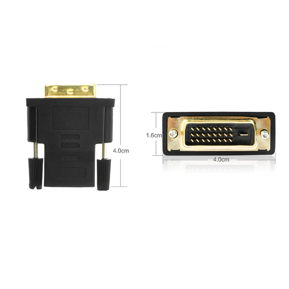 HD متوافق 24 + 1 24 + 5 DVI إلى HDMI محول يدعم DVI-D DVI-I إشارة رقمية 1080P 60 هرتز التوصيل اللعب مطلية بالذهب لشاشة GPU #3