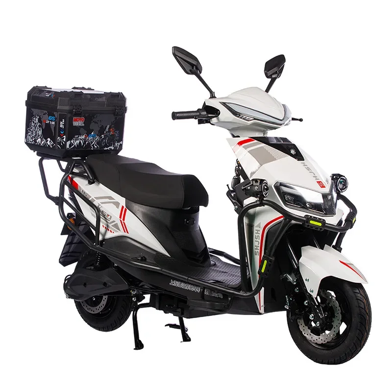 New high-speed electric vehicle 3000w high-power 72V takeaway climbing adult pedal electric motorcycle battery car male pedal