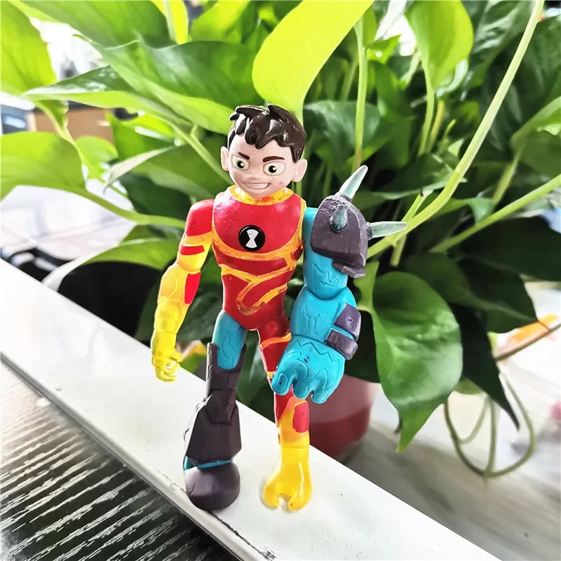 Anime Figure BEN10 Kineceleran Four Arms Articulation Diamondhead Tennyson 10 Collection of Ornaments Omnitrix Ben10 Gift