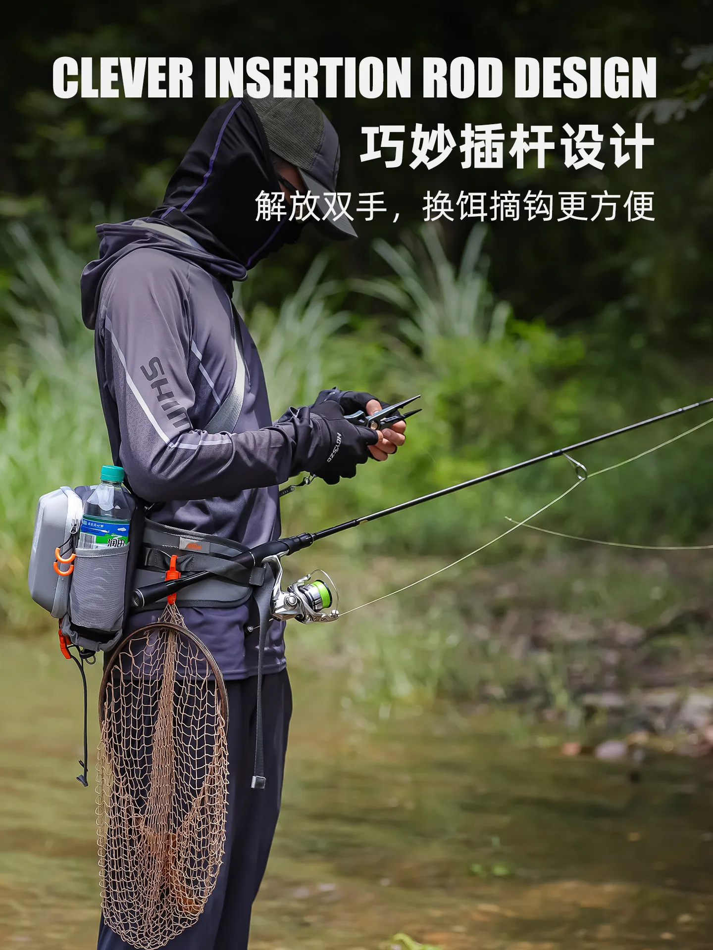 Рисунок 3 - Многофункциональная поясная сумка для рыбалки