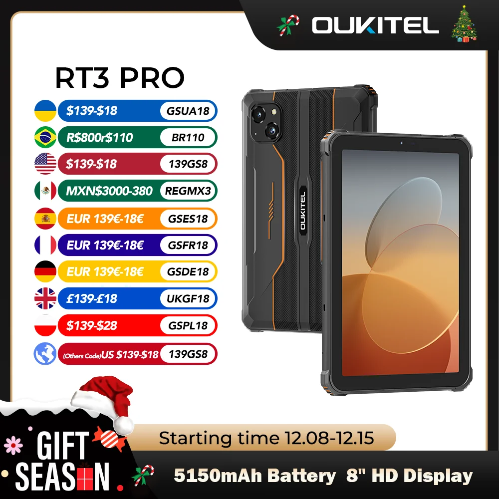 Oukitel RT3 PRO 5150mAh Battery 8\