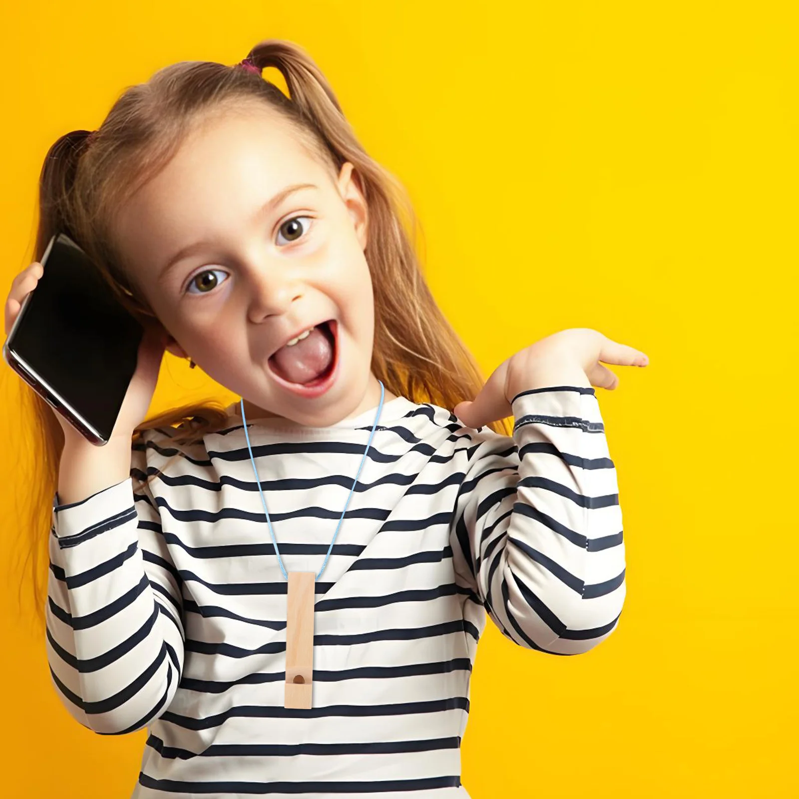 

2Pcs Mini Wooden Whistle for Toddlers DIY Painting Musical Instrument Encourages Creativity Portable for