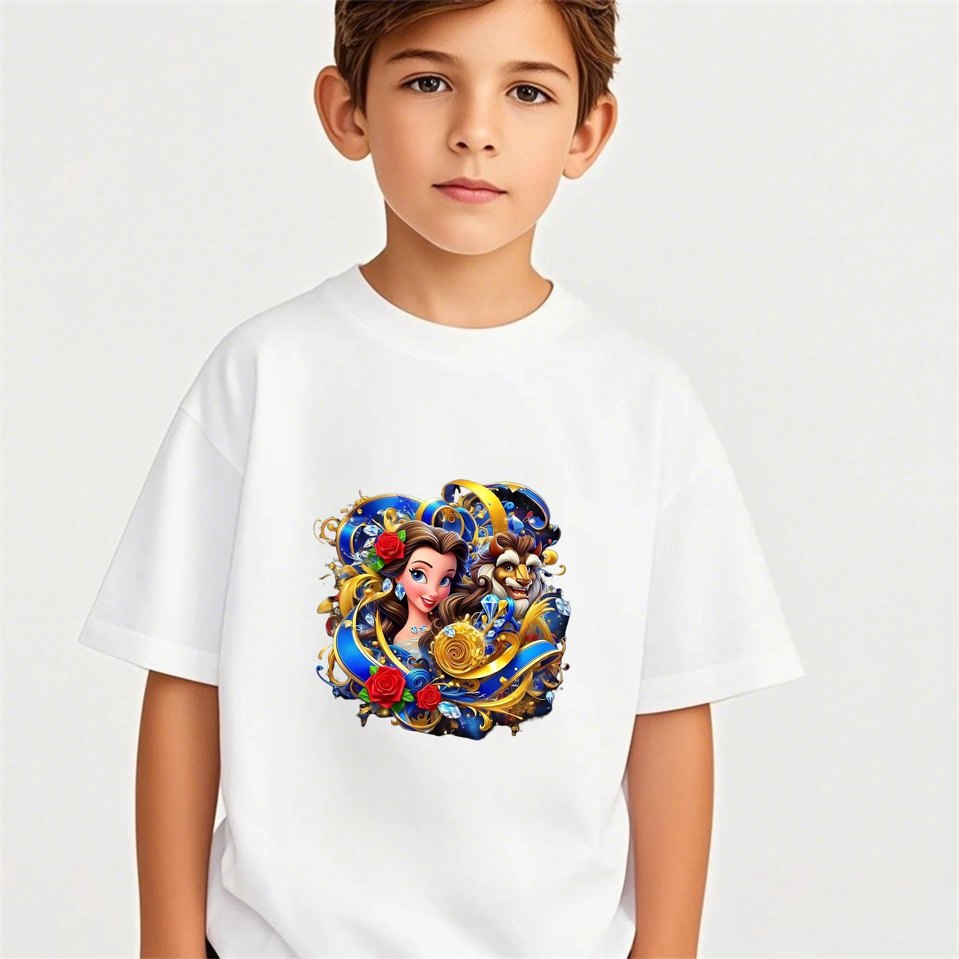 

Футболка Summer Style Enchanted Silhouette для детей 3-14 лет с изображением милой танцующей пары