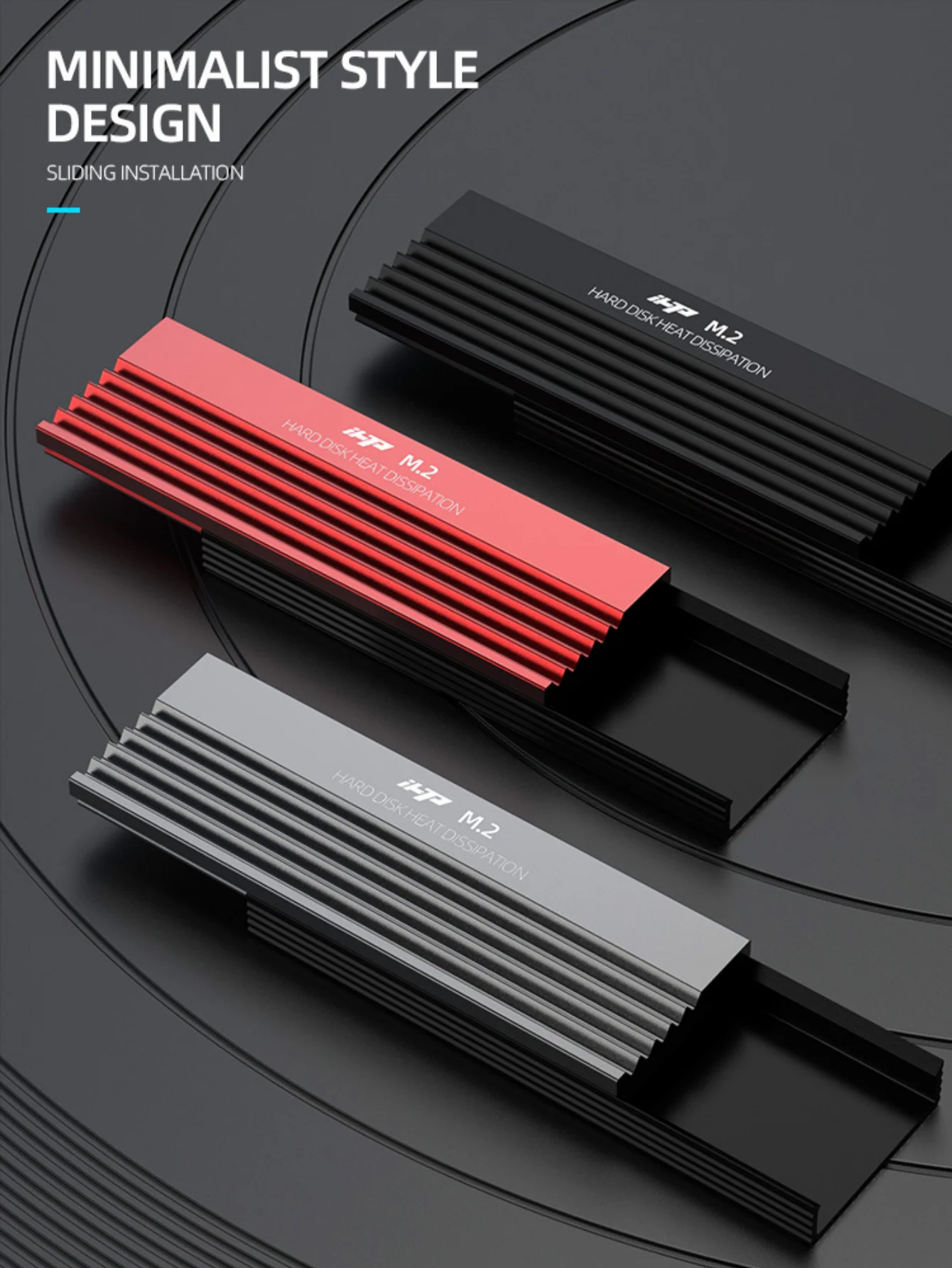 Computer Host Accessories, Memory Module Heat Dissipation Vest, Aluminum Alloy Material, M.2-01 Hard Drive Heat Dissipation Vest