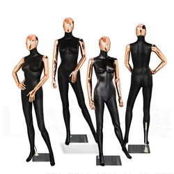 Chrome Rose gold Matte Black full body Female mannequins women manikin dummy boutique fashion display