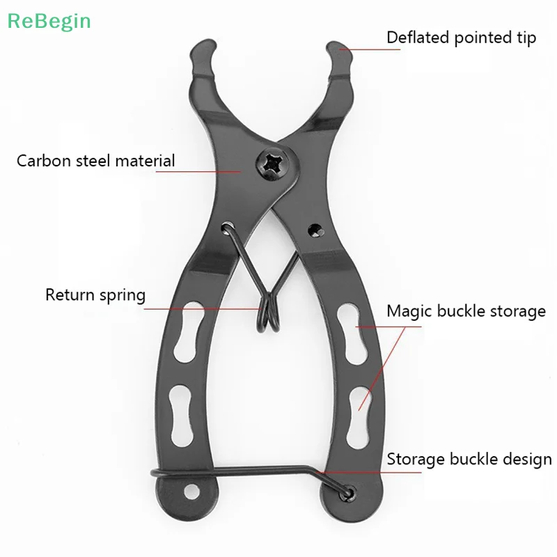 Bicycle Chain Checker Buckle Pliers Mini MTB Bike Chain Quick Release Magic Link Bike Gauge Calipers Cycling Chain Hook Tools