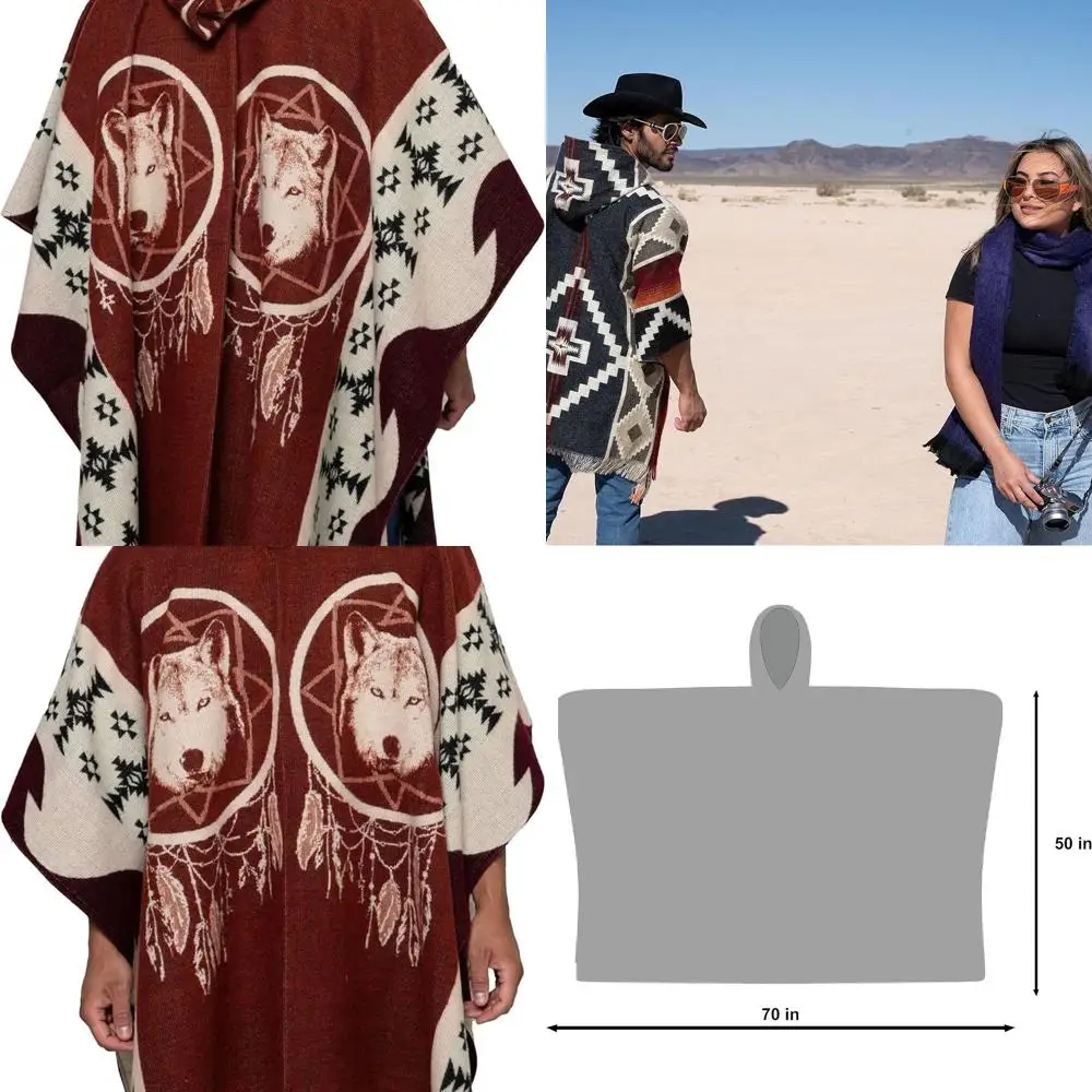 

Ecuadorian Crafted Alpaca Wool Ponchos from Alpaca Land