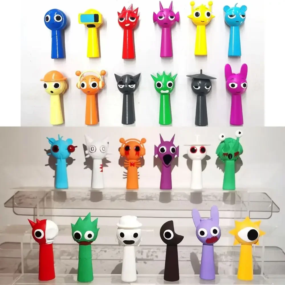 Hot 12pcs/set Sprunki Figures Toys Sprunki Sprunki Figures Sprunki Game Cartoon Children Birthday Gifts Christmas Gifts Toys