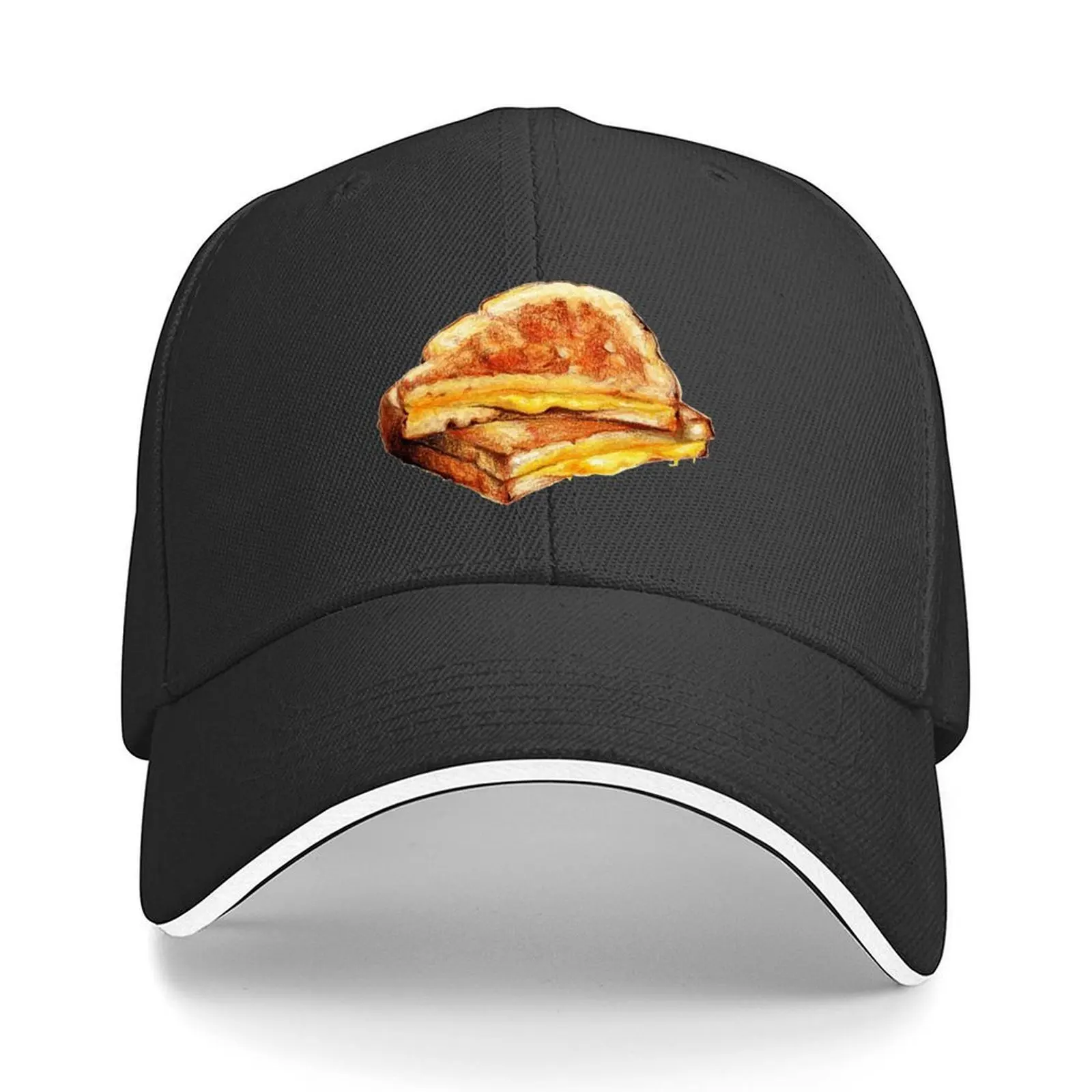 

Grilled Cheese Sandwich Baseball Cap hats on offer Hat Man For The Sun Sun Cap Custom Cap Ladies Men's