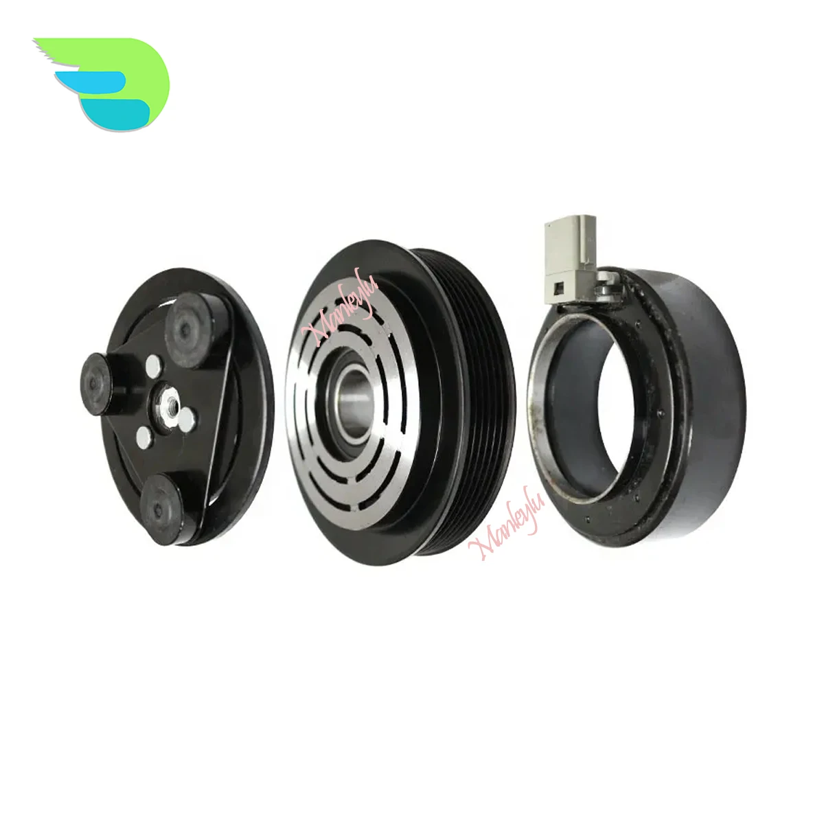 AC ompressor Clutch Pulley for FORD MONDEO MK1 MK2 1.6 1.8 2.0 1463935 11BYU19D629AA 1447717 1448088 6S4519D629AA 3705320