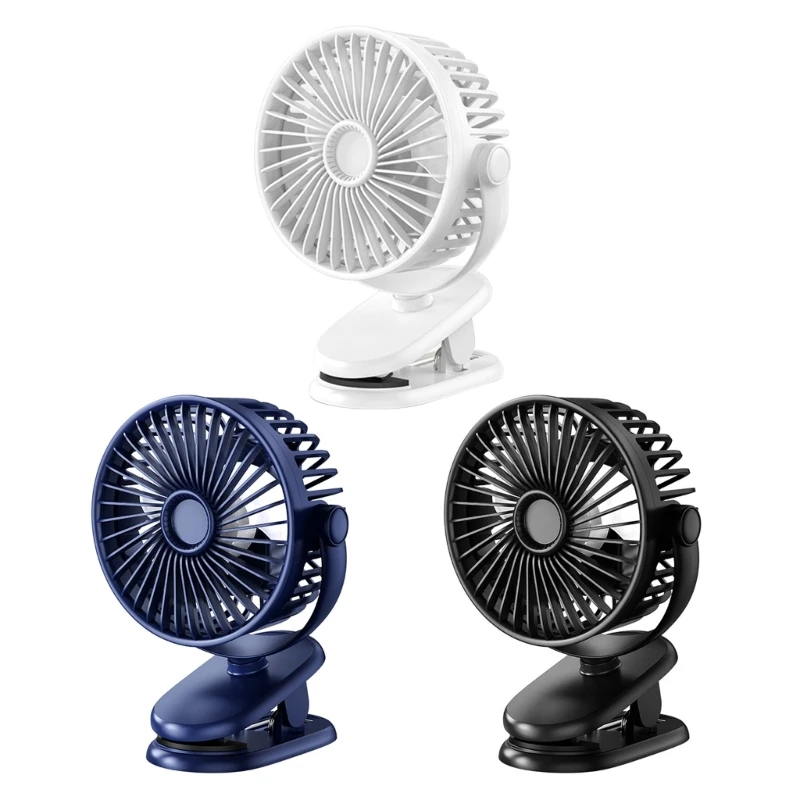 

360° Rotation 3-speed Wind Desktop Ventilator Silent Air Conditioner for Bedroom