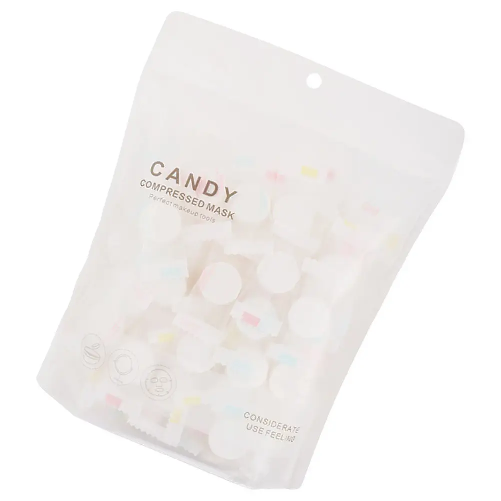 100Pcs Compressed Facial Mask Candy DIY Disposable Beauty Mask Paper Travel Camping Salon Skin Care Tool Women Skin Care Tool