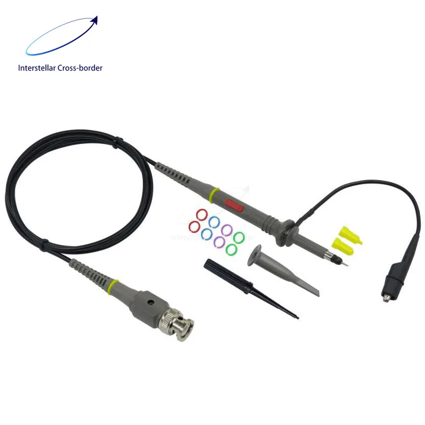 

Passive Probe for P6040/P2060 Oscilloscope - 100MHz/200MHz, Anti-Cap Identification Pin, High Precision Signal Test