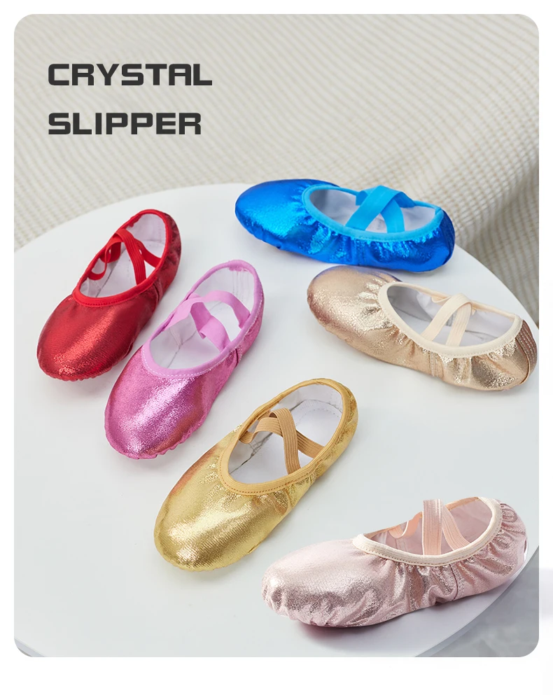 Tanzschuhe Weibliche Multi-Color Weiche Sohle Chinesischen Tanz Kinder Praxis Tanz Spezielle Baby Ballett Schuhe – Detail 1