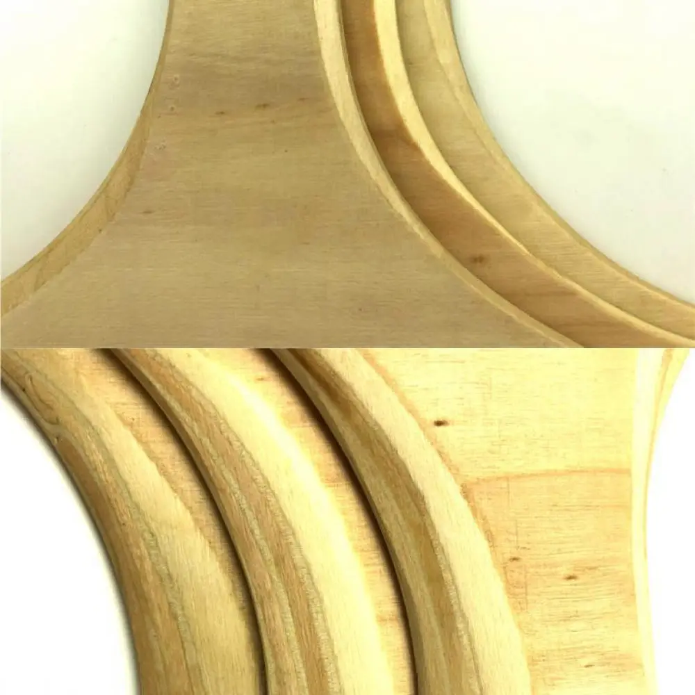Outdoor Wooden Boomerang Flying Disc Athletic Sport Gear Natural Handcrafted Smooth Aerodynamic Training Performance Toy Set
