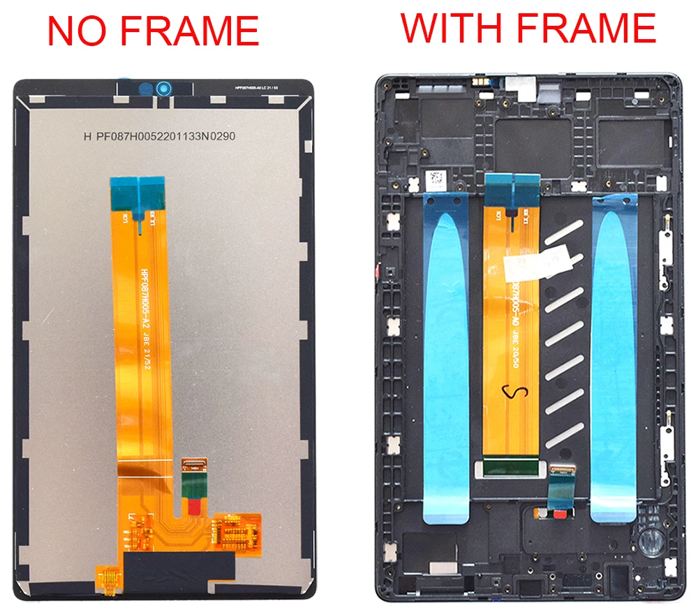 Samsung Galaxy sekmesi için A7 Lite SM-T220(Wifi) SM-T225 (lte) masa PC 8.7 inç LCD ekran ekran Digitizer meclisi değiştirme