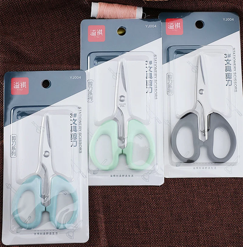 Stainless Steel Student Handmade Scissors Professional Tailor Scissors Paper Cuttings Scissors DIY Sewing Accessory