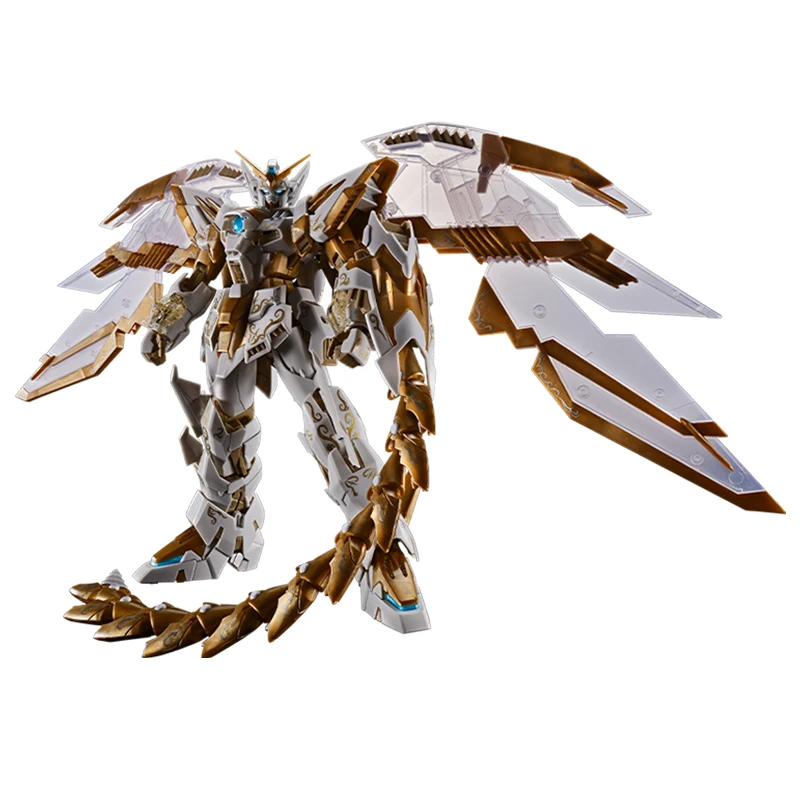 Envío rápido Bandai Anime MG GUNDAM EPYON EW [Colores de contraste transversal/blanco claro] modelo Original juguete figura de acción regalo para niños