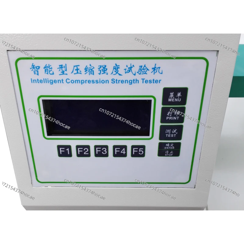 Compression testing machine, paper tube packing box, stacking pressure testing machine