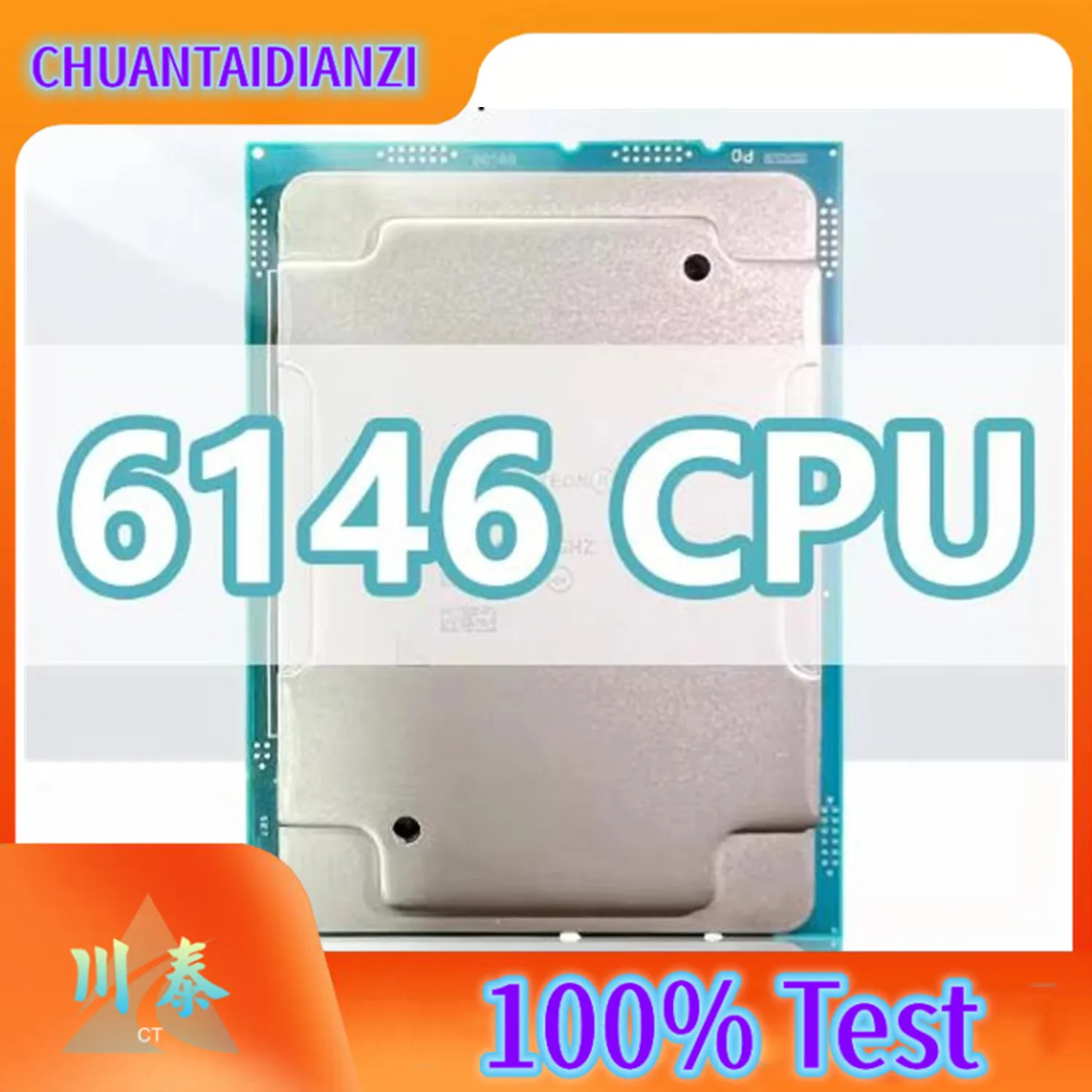 

Процессор Xeon Gold medal 6146, 3,2 ГГц, 24,75 МБ, 165 Вт, 12 ядер, 24 потока, процессор LGA3647 для серверной материнской платы C621, процессор 6146