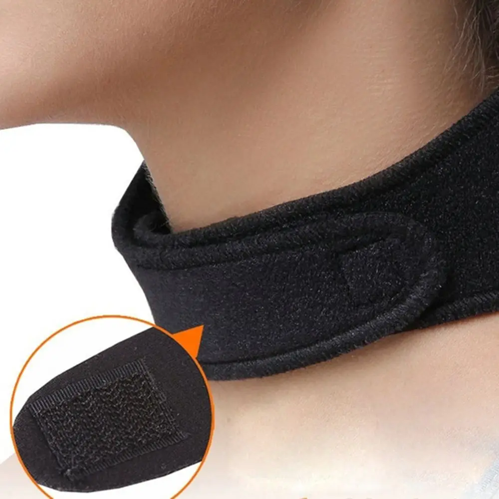 A dor alivia a terapia cervical do disco, relaxamento do pescoço, almofada do auto-aquecimento, colar do cuidado do pescoço, neckband magnético, mais quente