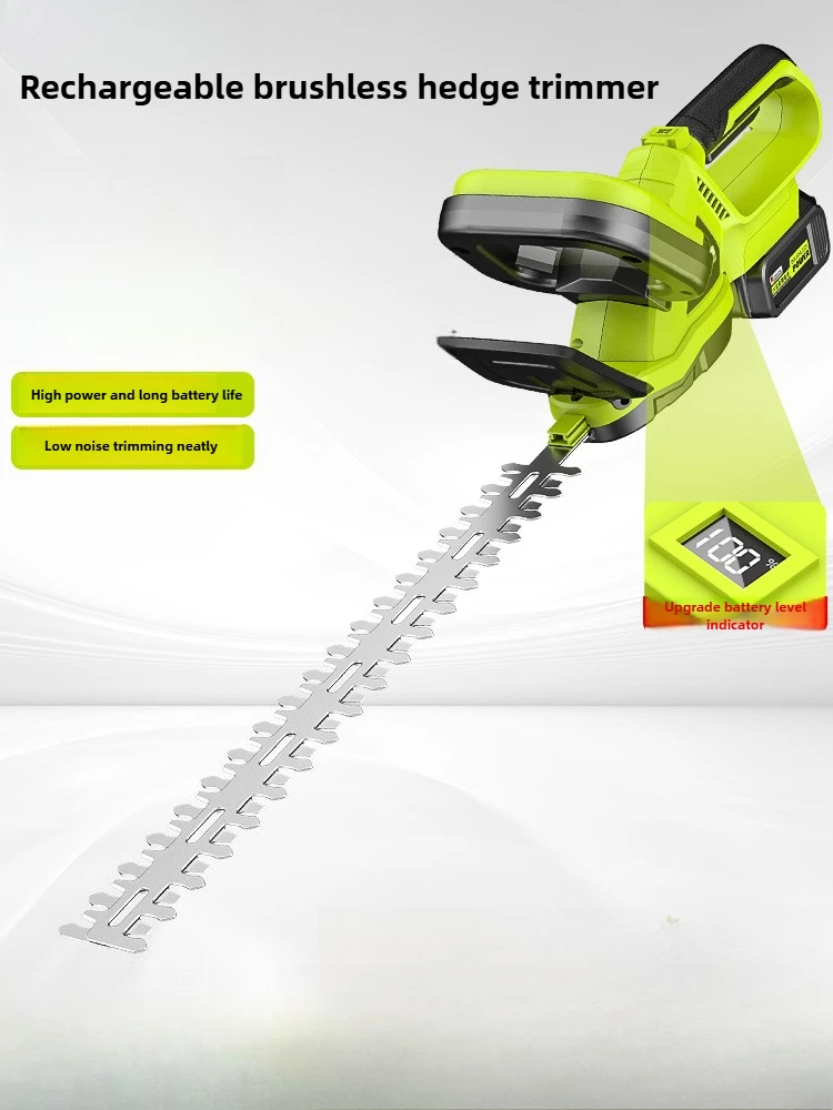 Electric hedge trimmer Rechargeable trimmer Greening garden artifact Hedge Trimmer