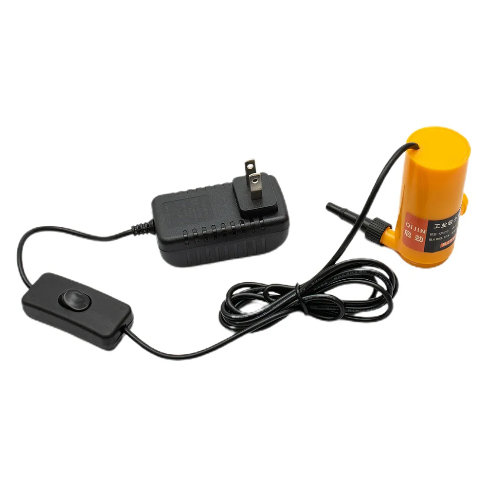 12V For Mini Water Pump For Angle Grinder Drilling Cutting Slotting Machine Cooling System 8cm Height 16mm Inlet Power Tool
