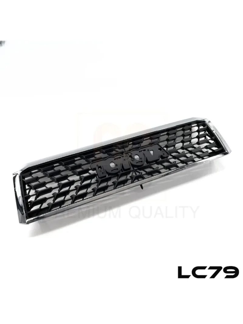 Good quality chrome front mesh ABS car grille for LC79 Land Cruiser Pick up