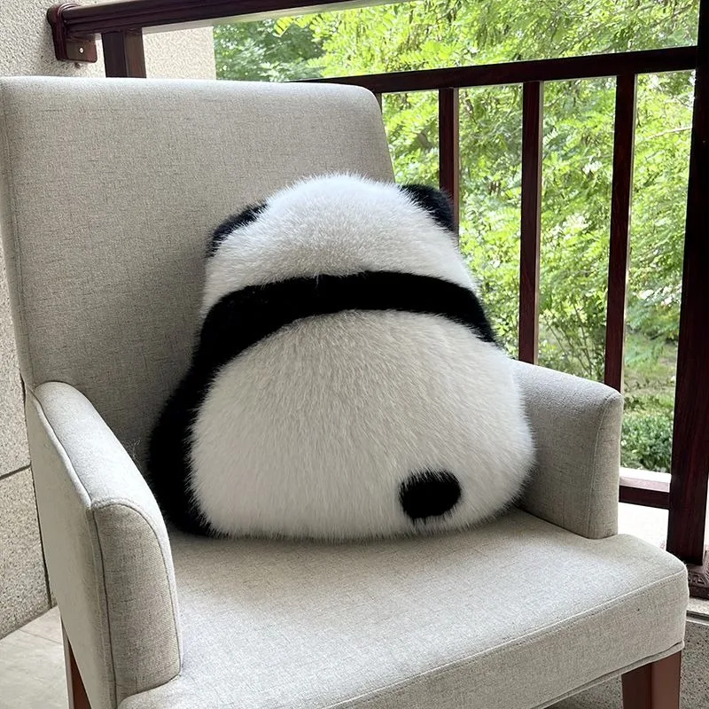 Panda Pillow Cushion Cute Plush Children\'s Pillow Toys Warm Bedroom Sofa Cushion Home Decoration All-match Birthday Gift Fashion