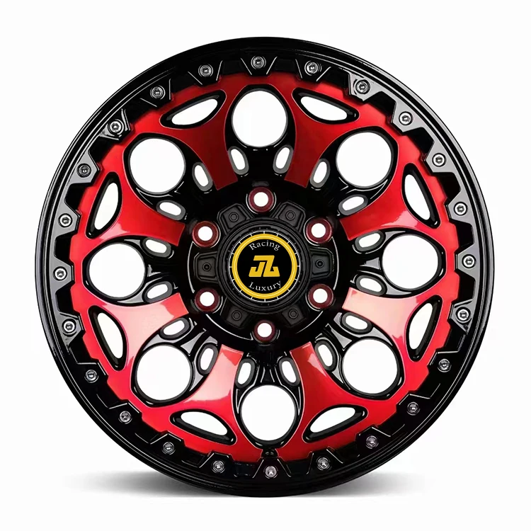 

Jiangzao Factory Custom Offroad Wheels 4x4 Rims 17 18 19 20 21 22 23 24 Inch Beadlock Wheel Rims for Defender JL/JT dodge
