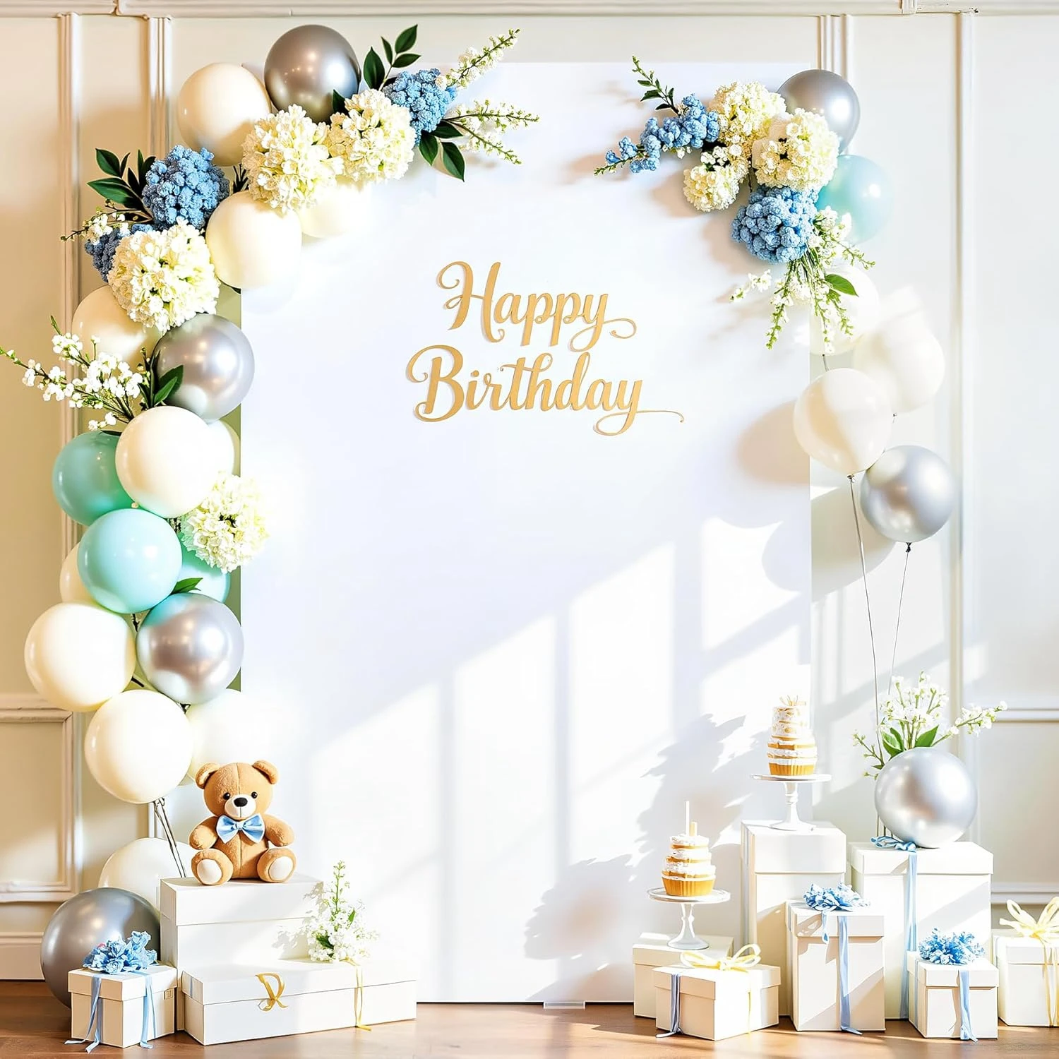 白い長方形のアーチカバー-誕生日-結婚式-パーティー-妊婦のポートレート-ベビーシャワー-スパンデックス-ストレッチ素材-写真撮影用背景幕