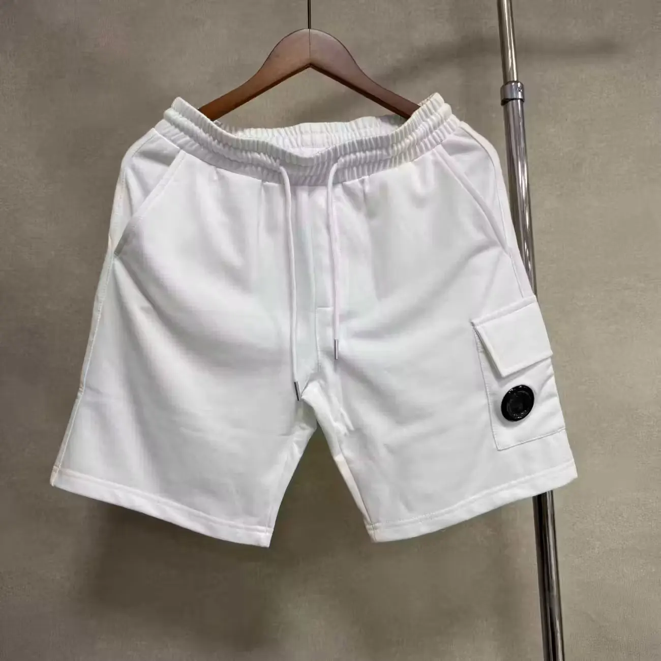 Cross border hot selling men's solid color casual shorts, outdoor cycling work pants, couple style off-road motorcycle shorts