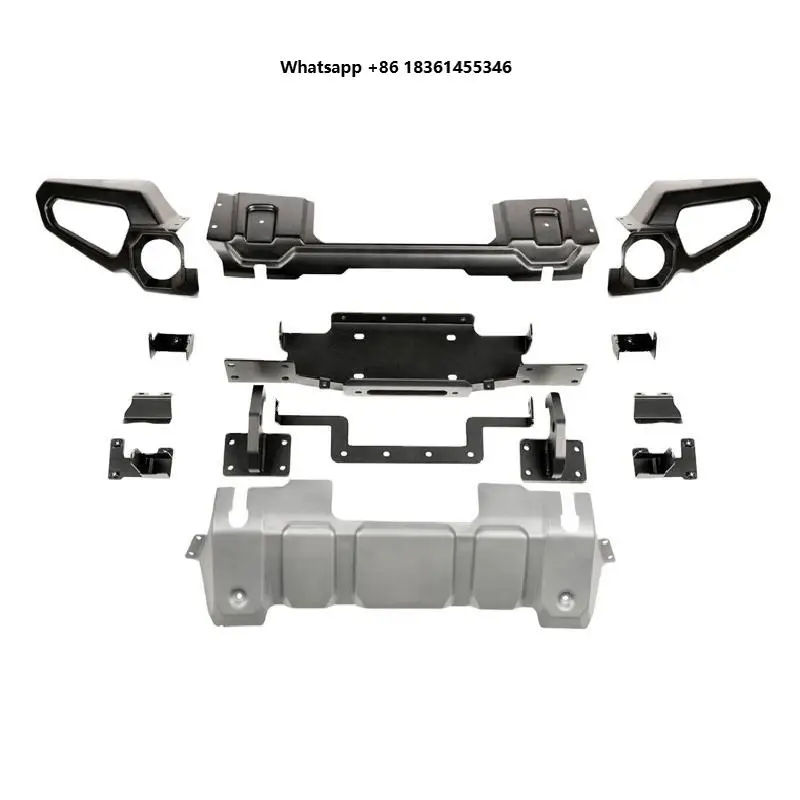 

For Wrangler JK JL 2007-2025 Off-Road Accessories 4x4 Steel Front Bumper Guard