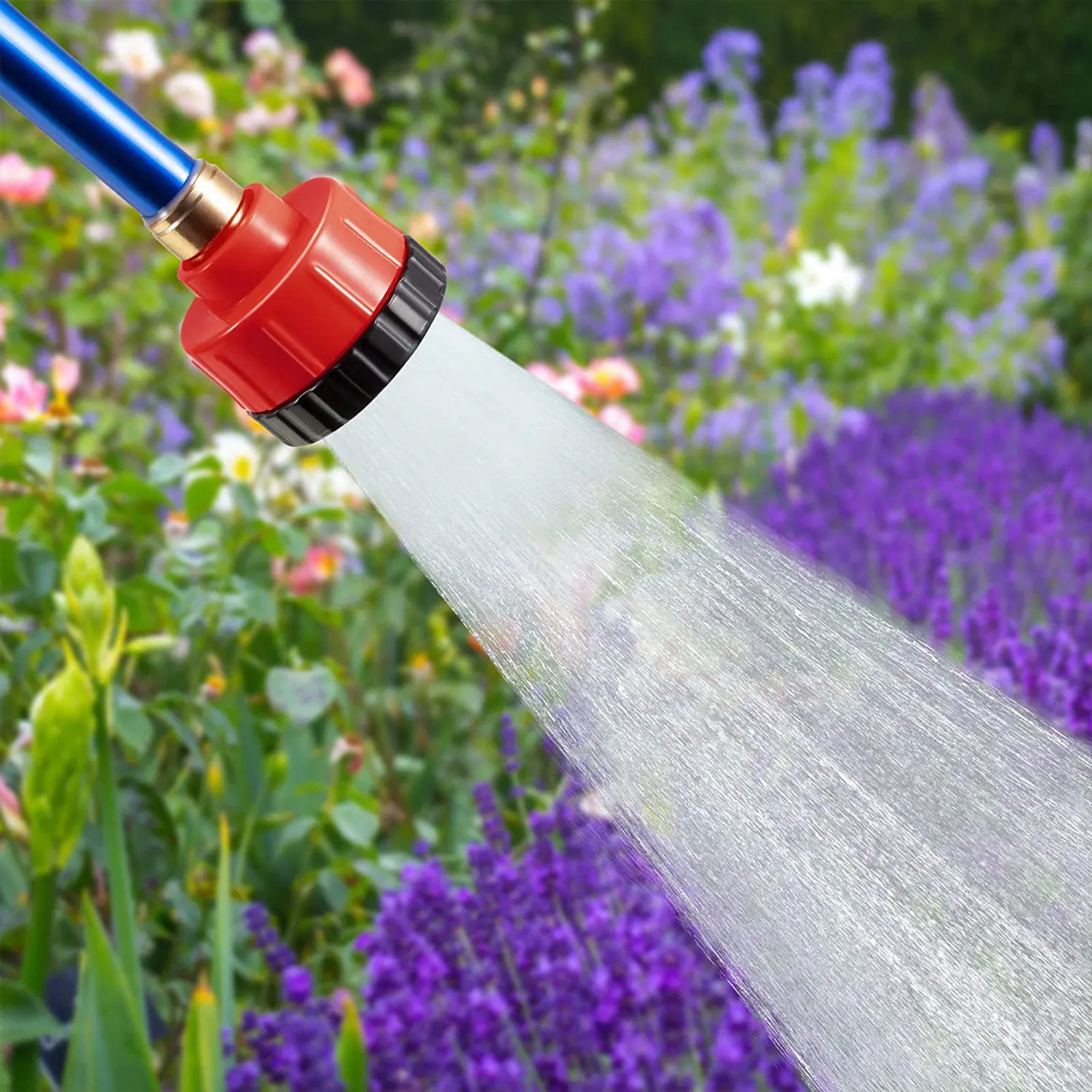 1000PL Watering Hose Nozzles Fine Mist Water Flow Hose Nozzle for Garden Greenhouse Orchard