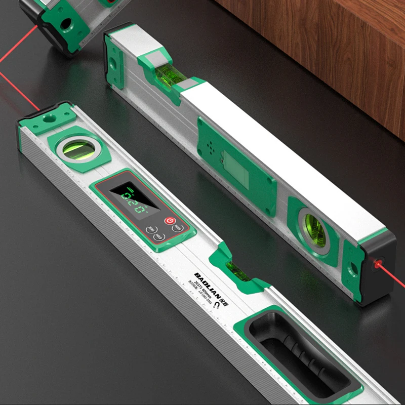 

Магнитная лазерная линейка уровня, высокоточная цифровая нивелировальная линейка, многофункциональные линейки с защитой от падения, портативные измерительные инструменты