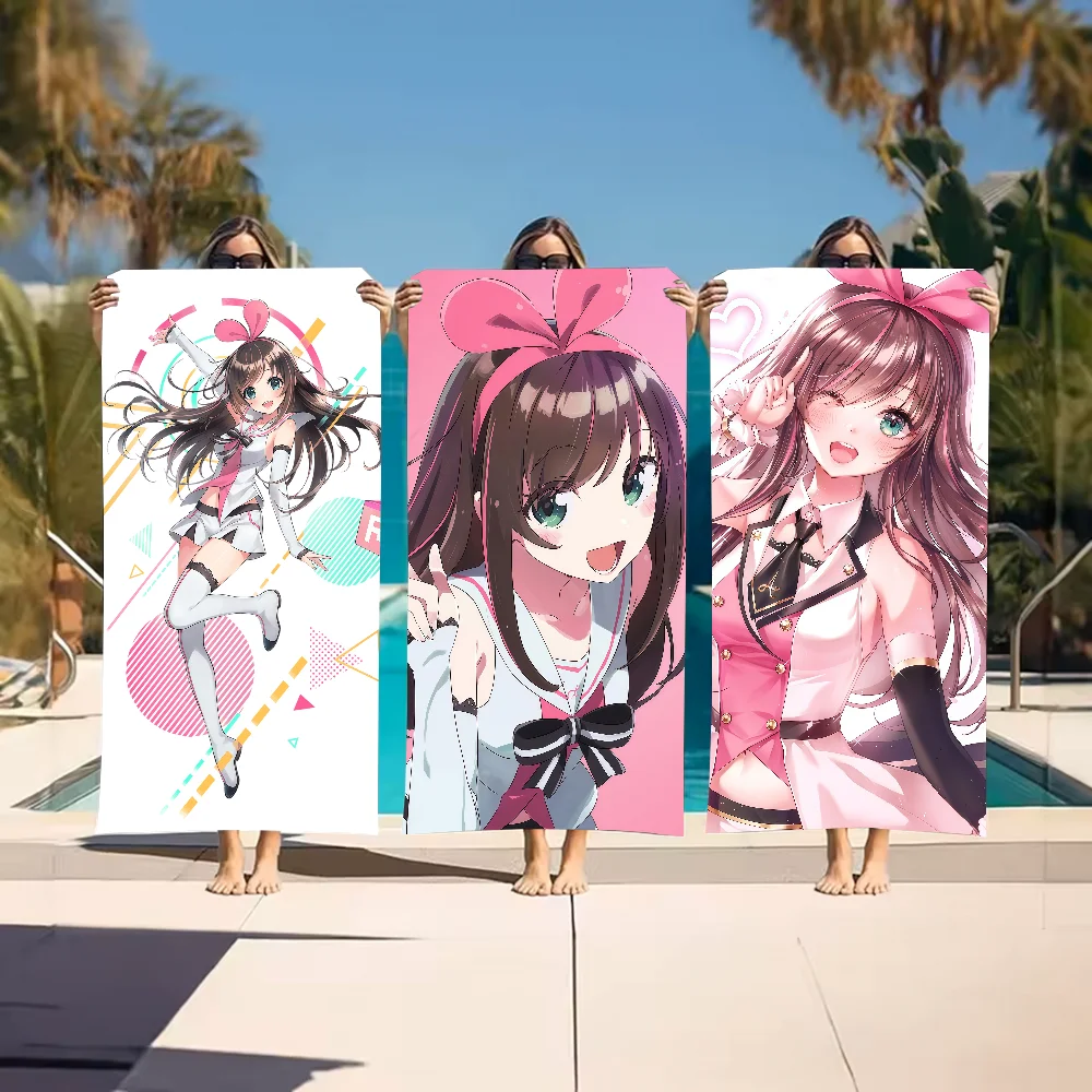 Musician Kizuna A-Ai Towel Sports Quick Dry Travel Camping Gear Sandproof Soft Light Large Beach Towel