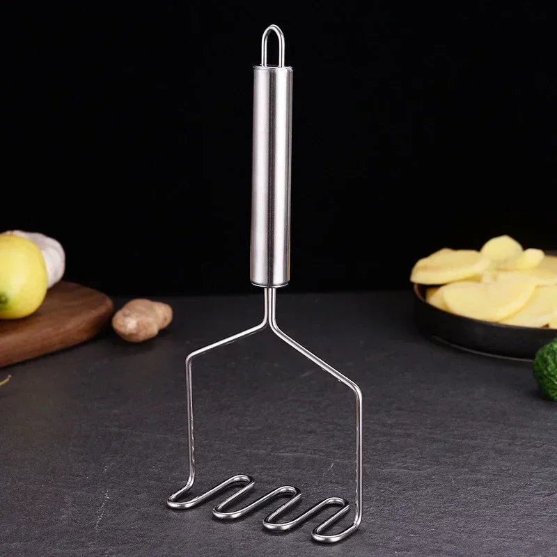 

Stainless Steel Potato Masher Manual Kitchen Tool for Fruit Vegetable and Baby Food Crushing Vegetable cutter scissor Chef tools