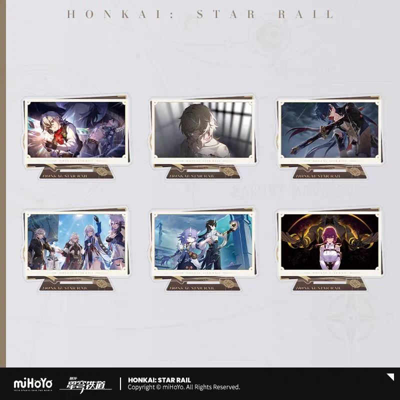 

Pre Sale miHoYo Official Honkai Star Rail Memories With You Series Acrylic Standing Sign LiPai Blade Kafka Cosplay Gifts Anime