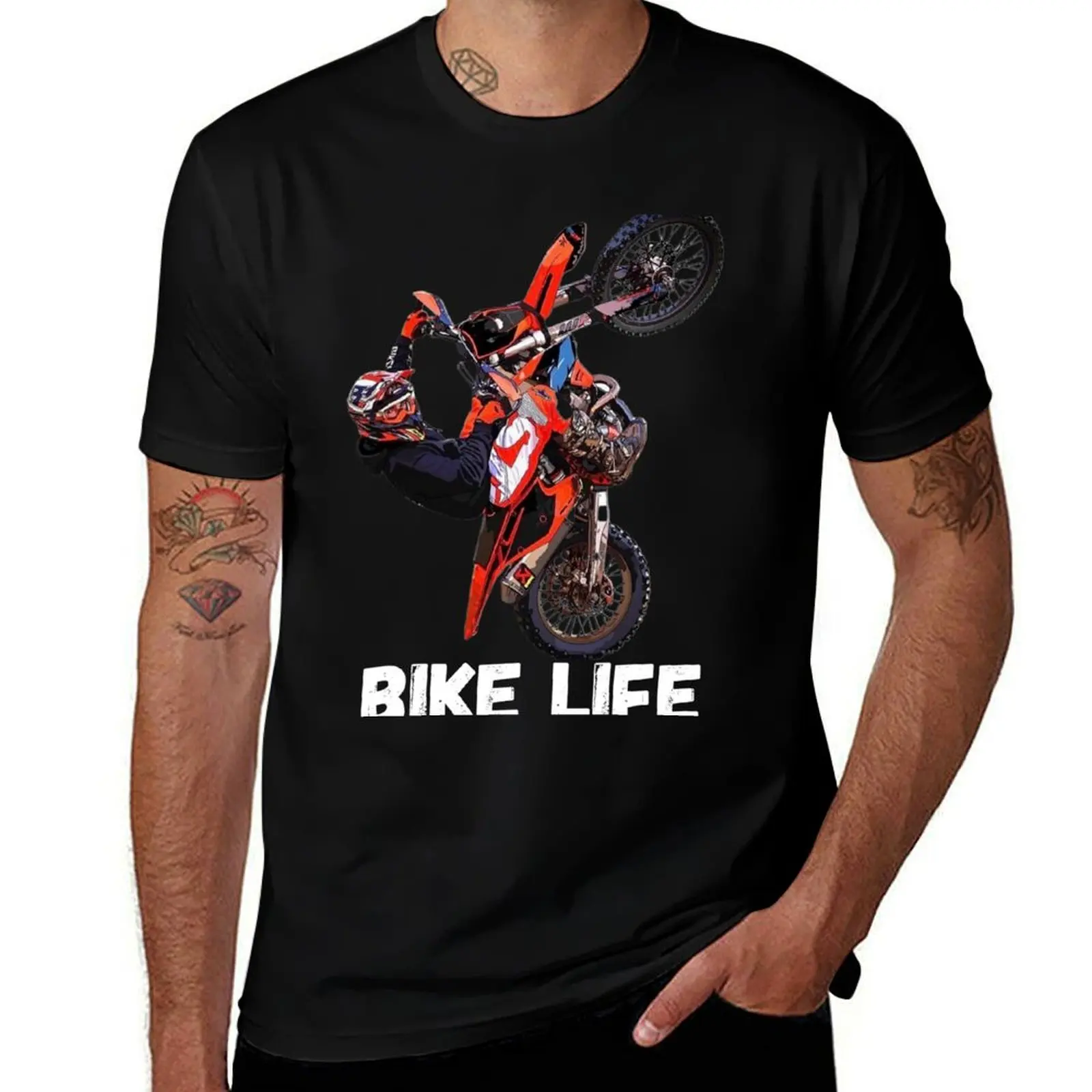 

Футболка Bike life, футболки для мужчин, винтажная футболка с графическим рисунком, футболка