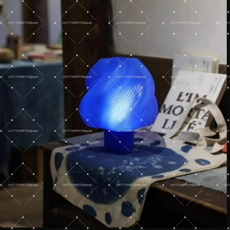 Simple Desktop Luminous Ornament, Modern 3D Printed Ice Cream Atmosphere Light, Home Decoration Gift