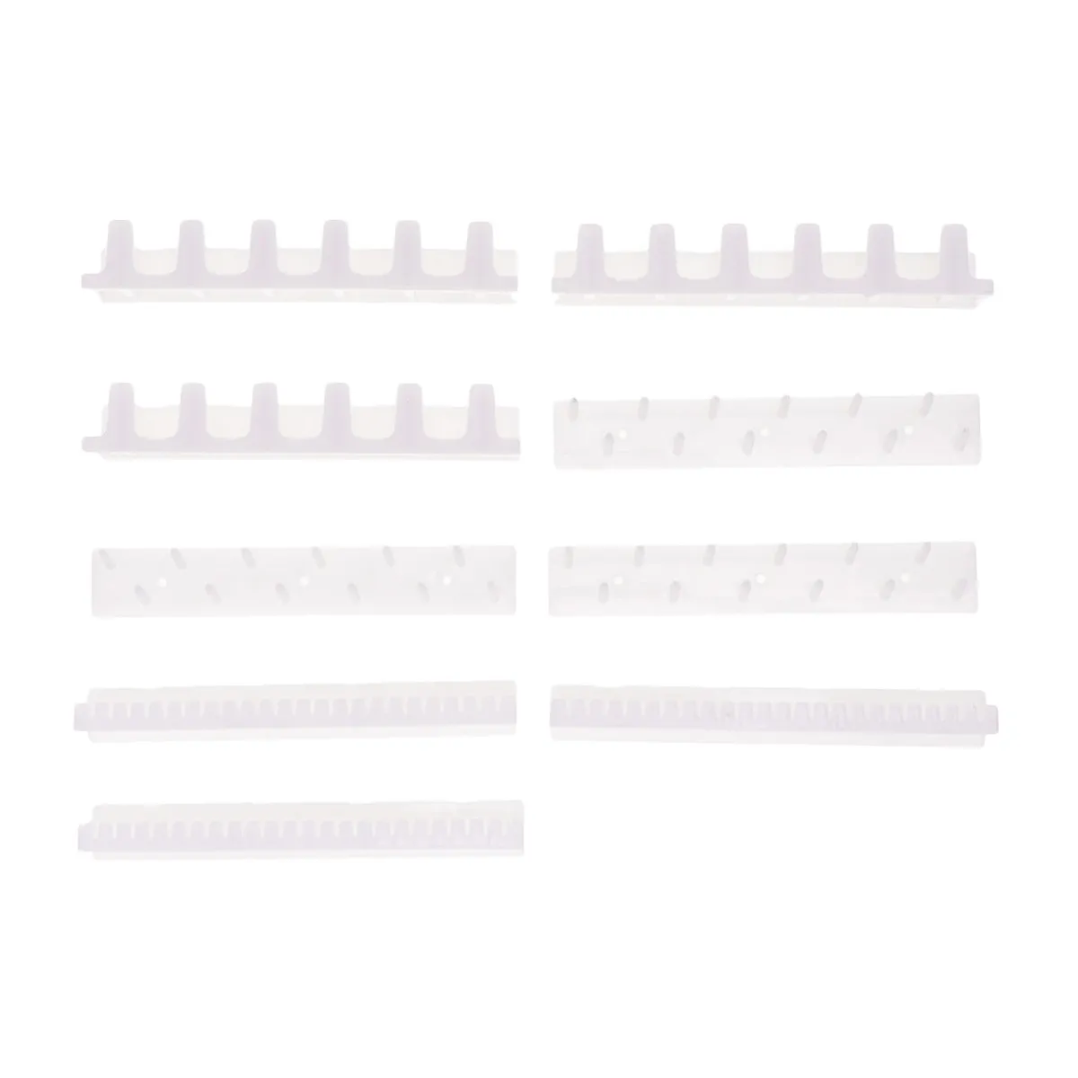 18Pcs Paste Jewelry Hook Set Wall Mounted Jewelry Display Organizer for Earrings Necklaces Rings Adhesive Back Easy Stick ABS