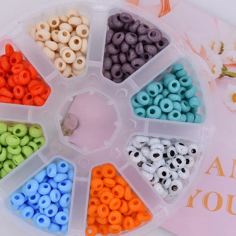 Japan TOHO Beads Magatama Shape 3, 4mm 50g Glass Seed Bead for Needlework Handemade Jewelry Making