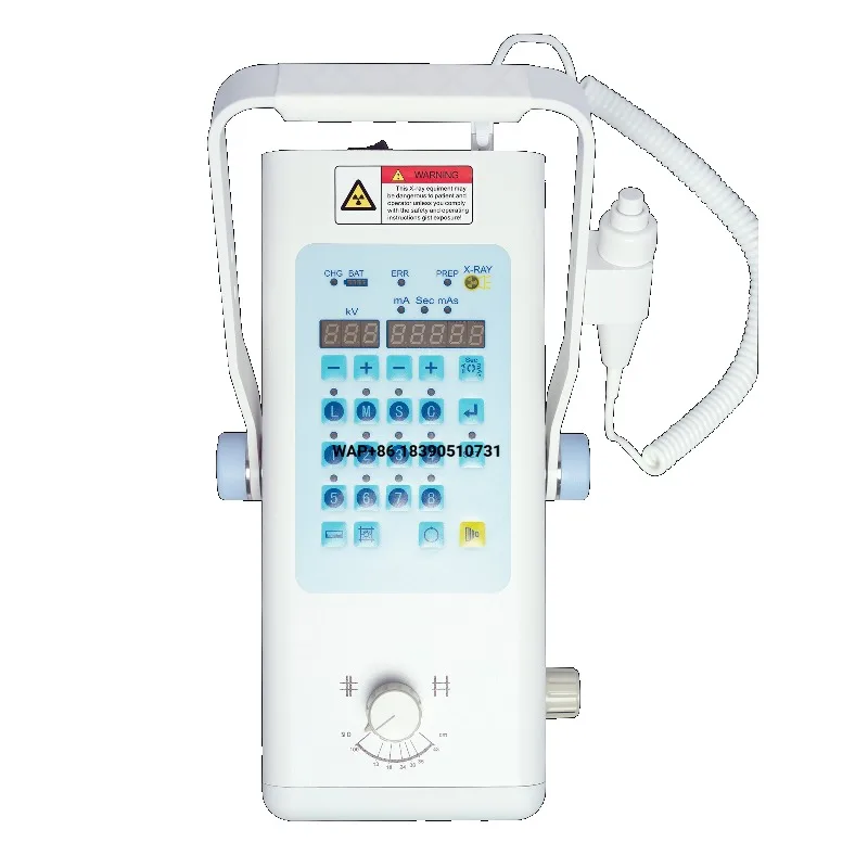 Portable 5.6KW mobile X-ray machine, portable digital medical X-ray equipment for sale